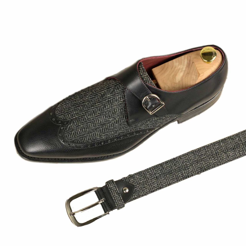 single monk and belt | Golf Bespoke Shoes