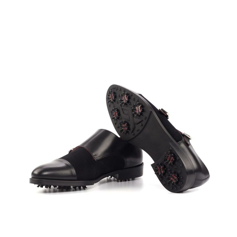 Double Monk handmade golf shoes flash sales - Image 3