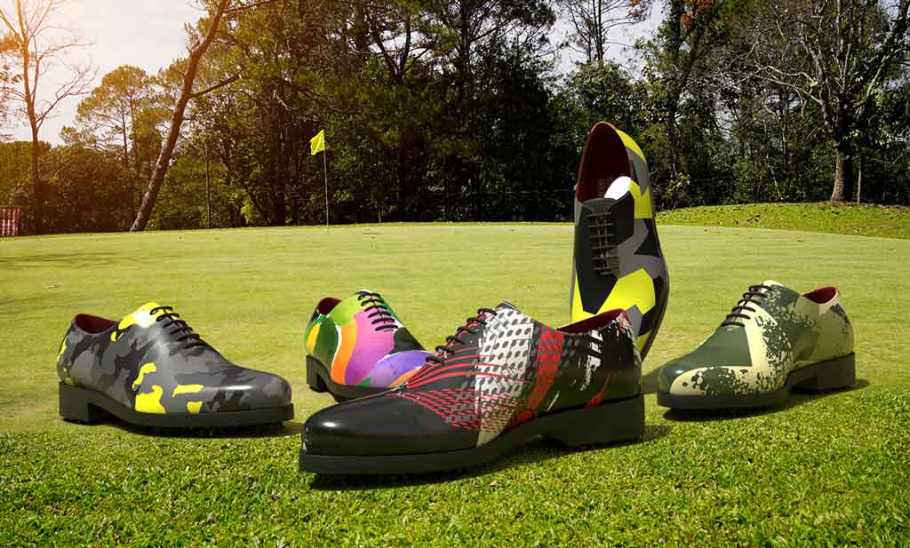 Bespoke golf shoes on sale