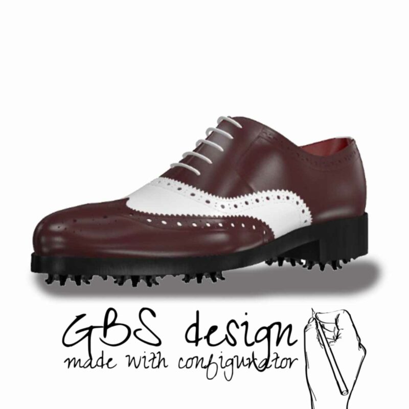 Full Brogue handmade golf shoes var. 1 - Image 2